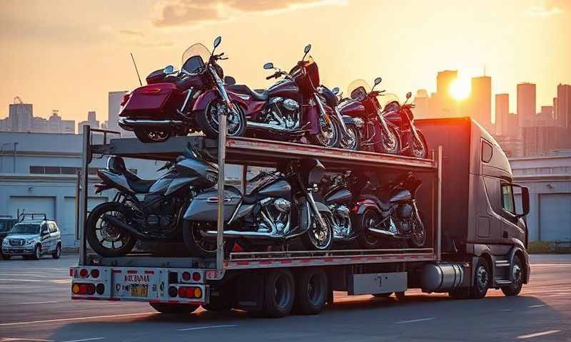 Valley Falls, Rhode Island motorcycle shipping transporter