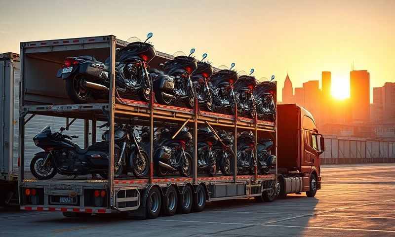 Weekapaug, Rhode Island motorcycle shipping transporter