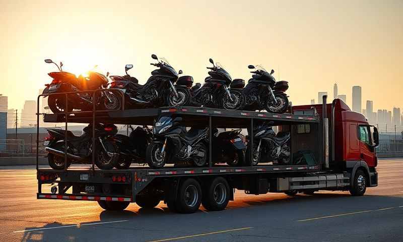 Wyoming, Rhode Island motorcycle shipping transporter