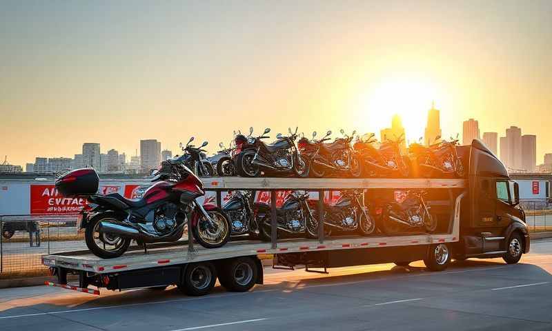 Motorcycle Shipping in Wyoming, Rhode Island