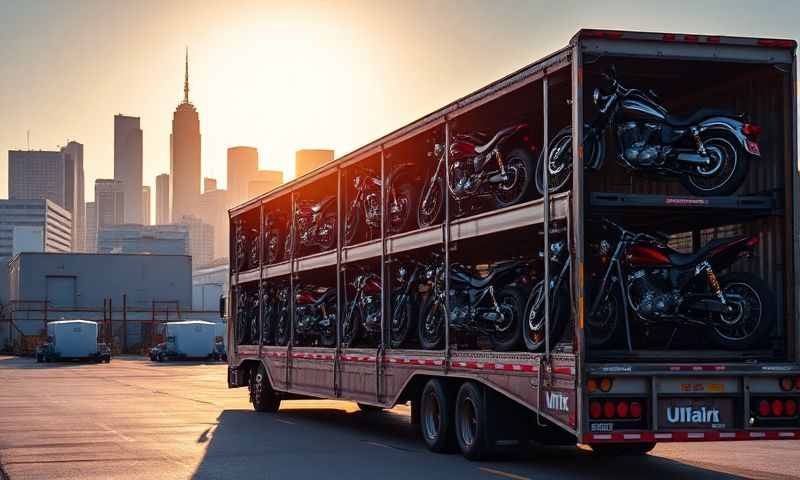 South Carolina motorcycle shipping transporter