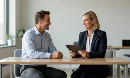 Customer discussing car shipping options in Canton, South Dakota, United States