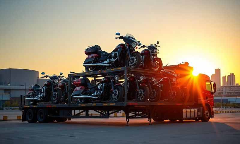 Dakota Dunes, South Dakota motorcycle shipping transporter