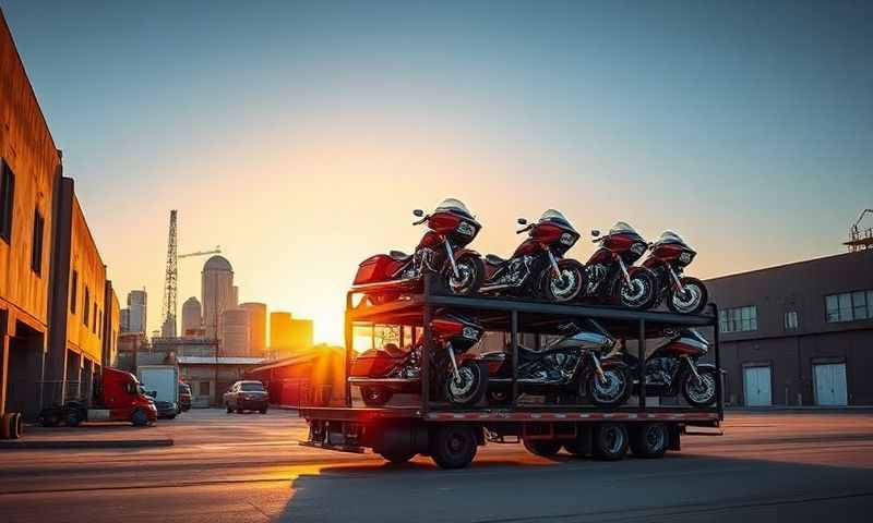 Motorcycle Shipping in Dell Rapids, South Dakota