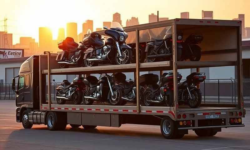 Huron, South Dakota motorcycle shipping transporter