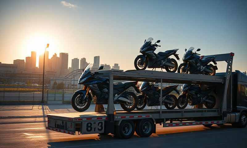 Mobridge, South Dakota motorcycle shipping transporter