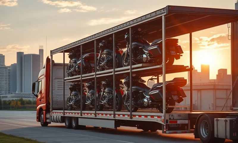 North Sioux City, South Dakota motorcycle shipping transporter