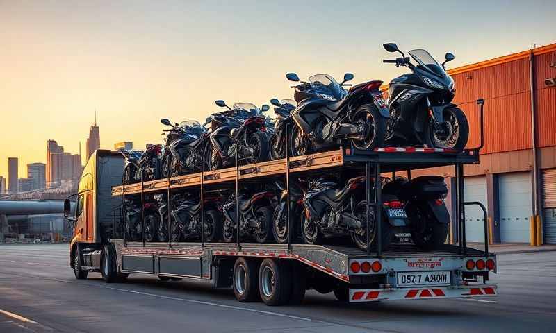 Rapid Valley, South Dakota motorcycle shipping transporter