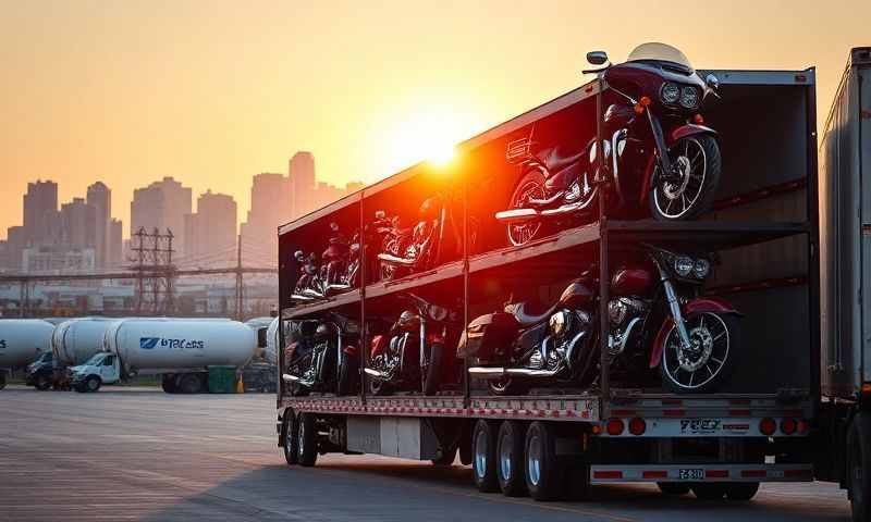 Sturgis, South Dakota motorcycle shipping transporter