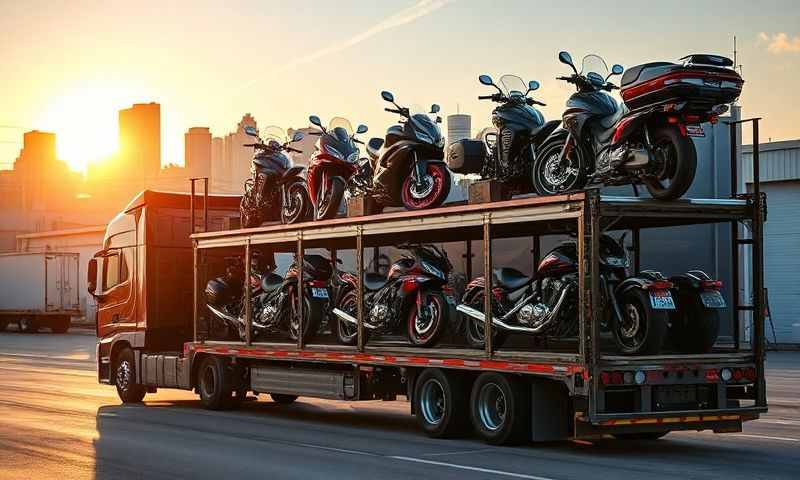 Summerset, South Dakota motorcycle shipping transporter