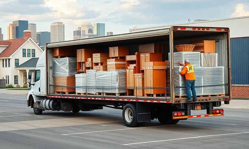 Vermillion, South Dakota furniture shipping transporter