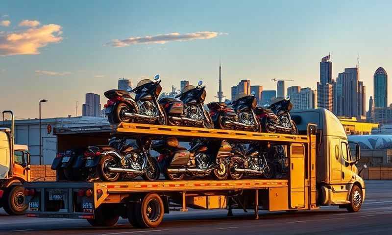 Vermillion, South Dakota motorcycle shipping transporter