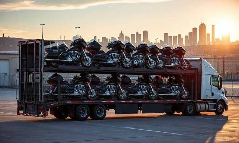 Yankton, South Dakota motorcycle shipping transporter