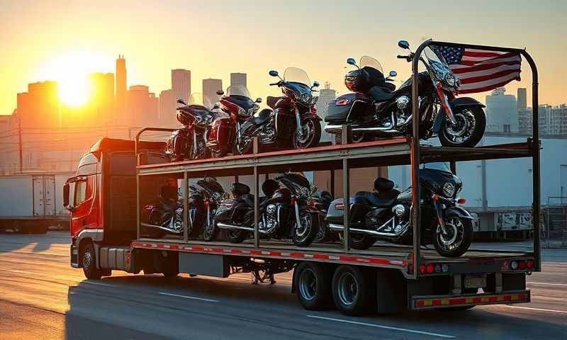 Clarksville, Tennessee motorcycle shipping transporter