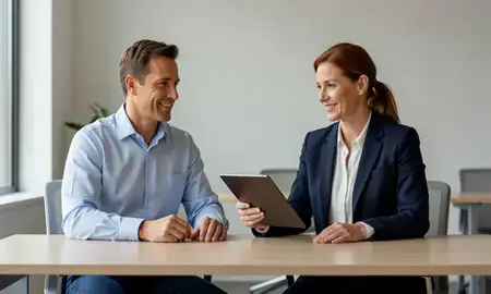 Customer discussing car shipping options in Farragut, Tennessee, United States