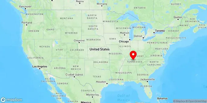 Map of Gallatin, Tennessee, United States