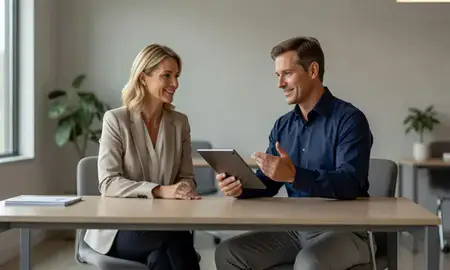 Customer discussing car shipping options in Kingsport, Tennessee, United States