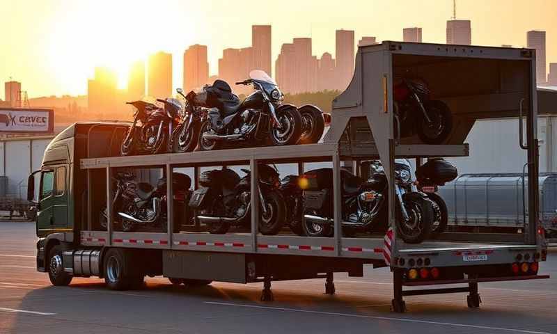 Kingsport, Tennessee motorcycle shipping transporter