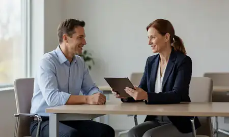 Customer discussing car shipping options in Maryville, Tennessee, United States