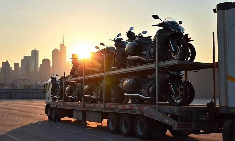 Maryville, Tennessee motorcycle shipping transporter