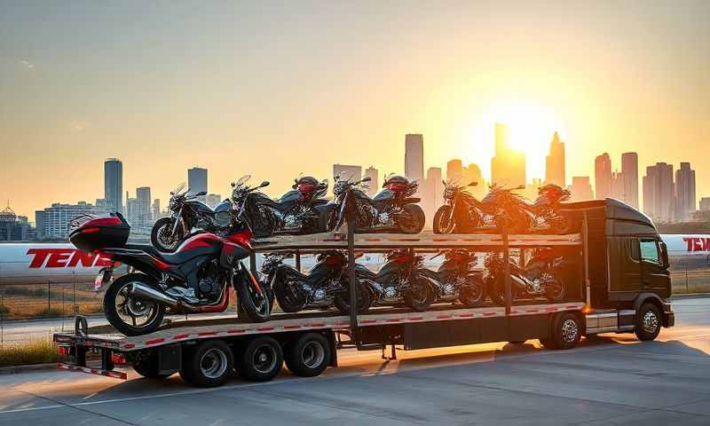 Arlington, Texas motorcycle shipping transporter