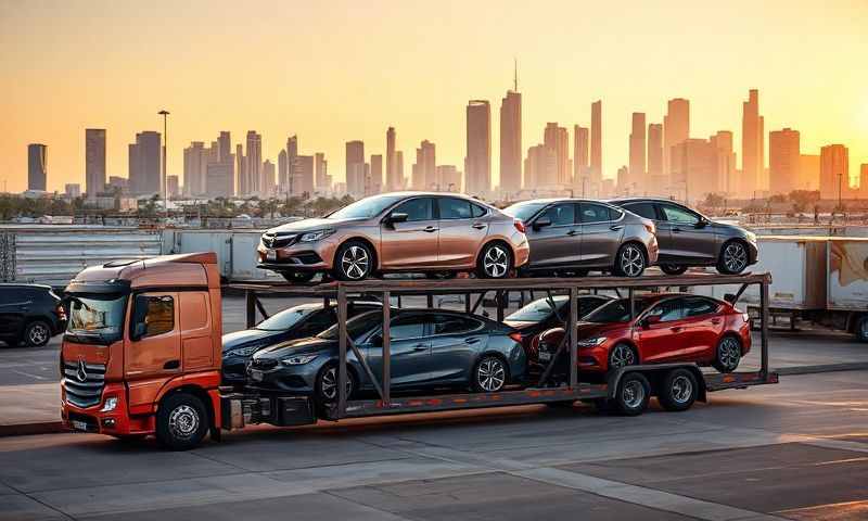 Beaumont, Texas car shipping transporter