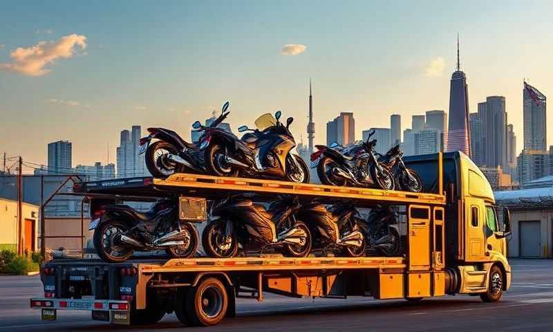 Beaumont, Texas motorcycle shipping transporter