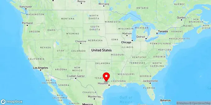 Map of College Station, Texas, United States