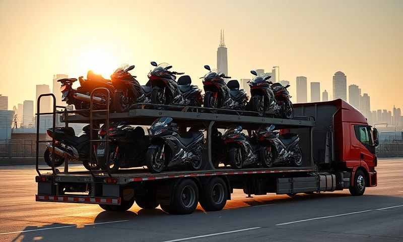 Dallas, Texas motorcycle shipping transporter