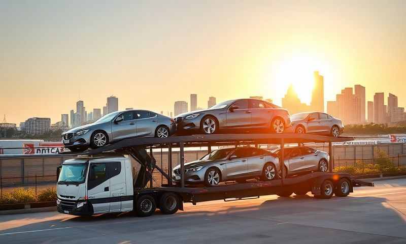 Denton, Texas car shipping transporter