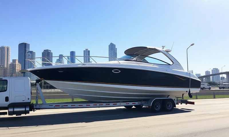 Galveston, Texas boat transporter