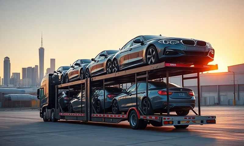 Galveston, Texas car shipping transporter