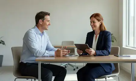 Customer discussing car shipping options in Garland, Texas, United States
