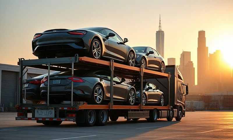 Houston, Texas car shipping transporter