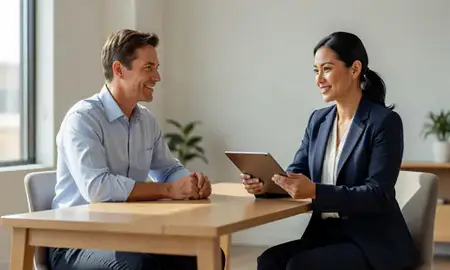 Customer discussing car shipping options in Killeen, Texas, United States