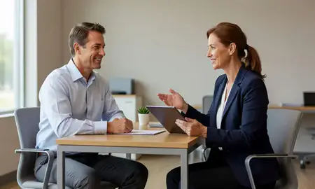 Customer discussing car shipping options in Lubbock, Texas, United States