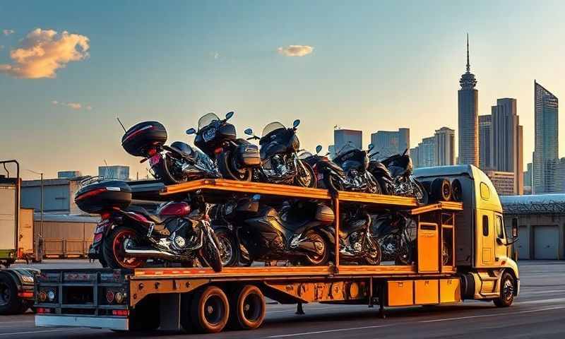 McAllen, Texas motorcycle shipping transporter