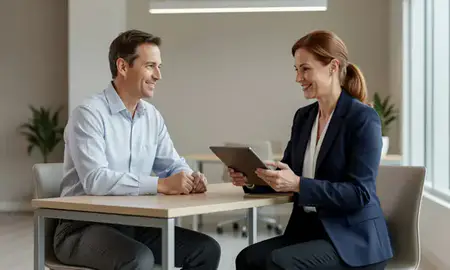 Customer discussing car shipping options in Plano, Texas, United States