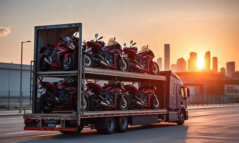 Plano, Texas motorcycle shipping transporter