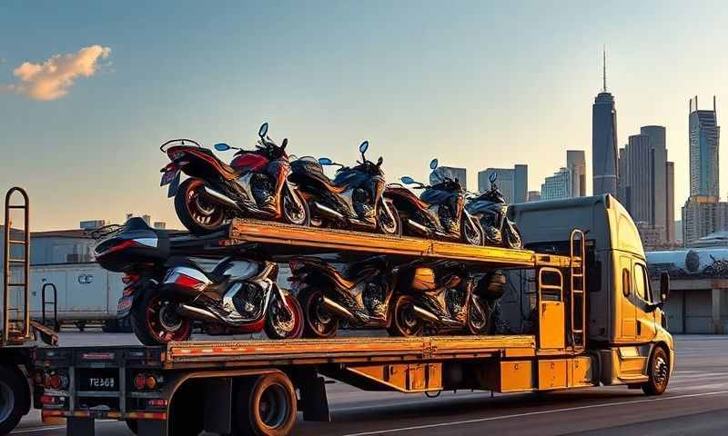 Tyler, Texas motorcycle shipping transporter