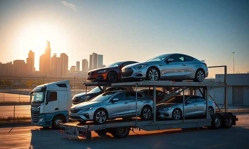 Waco, Texas car shipping transporter