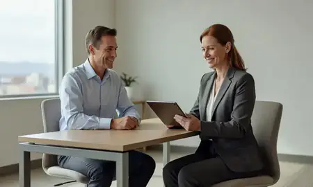 Customer discussing car shipping options in Utah, United States