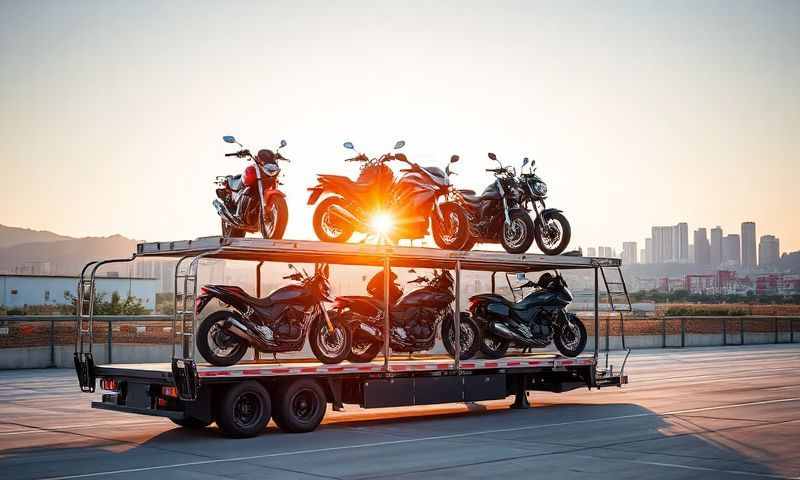 American Fork, Utah motorcycle shipping transporter