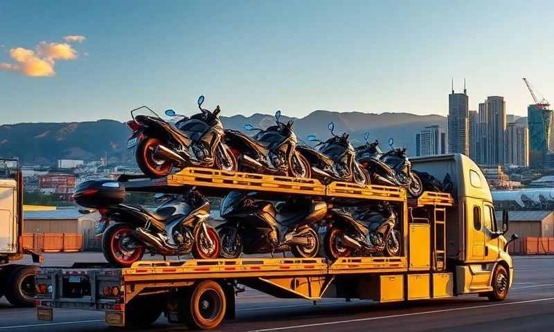 Bountiful, Utah motorcycle shipping transporter