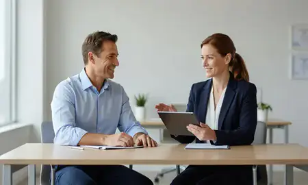 Customer discussing car shipping options in Draper, Utah, United States