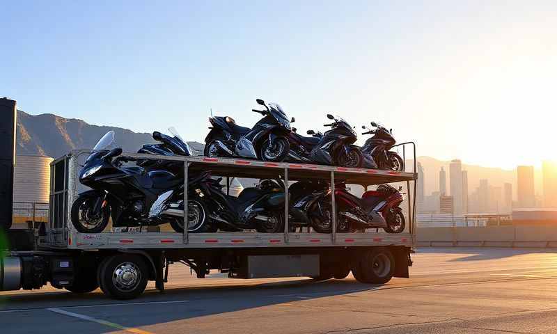 Draper, Utah motorcycle shipping transporter