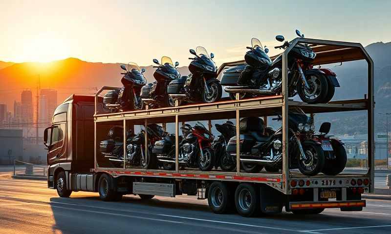 Eagle Mountain, Utah motorcycle shipping transporter