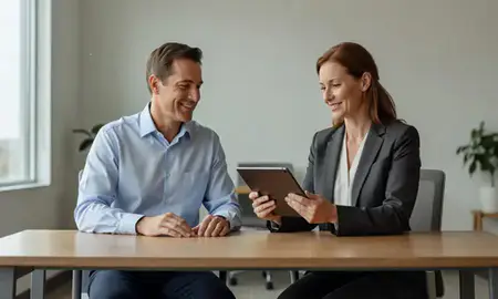 Customer discussing car shipping options in Herriman, Utah, United States
