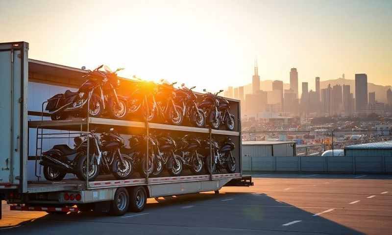 Herriman, Utah motorcycle shipping transporter