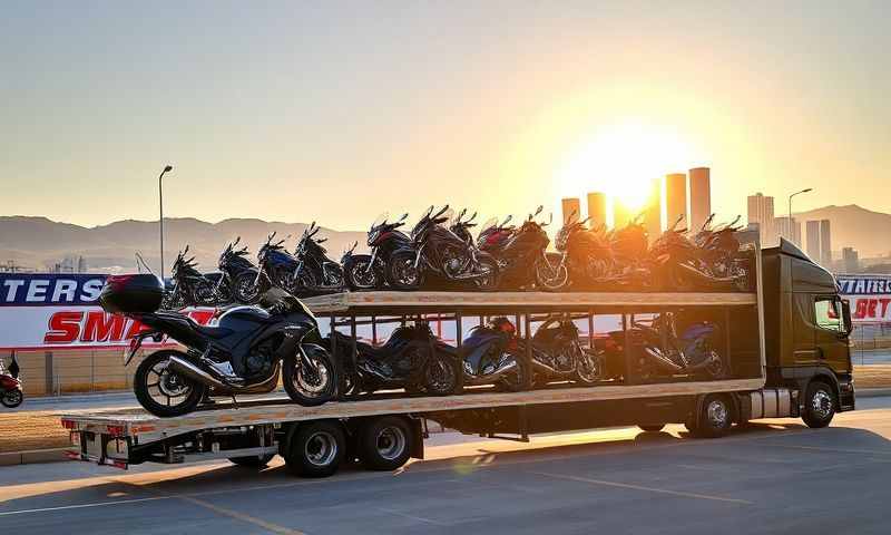 Kearns, Utah motorcycle shipping transporter